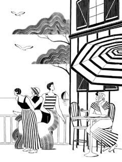 Une bien jolie commande de peinture en très grand format pour @lesmaisonsfabel pour la chambre « Haute Couture » de la villa Resaurie à Biarritz 🖤
Elle est ensuite imprimée en papier peint unique, je vous montre le résultat demain ! ✨
Merci Emmanuel pour ta confiance !
•
À really nice commission of a gouache painting in very big format, to be printed on a unique wallpaper for the « High Fashion » bedroom of the Resaurie villa in Biarritz 🖤 I will show you the final result tomorrow ✨
Thank you Emmanuel for your trust !
•
#painting #wallpaper #gouache #biarritz