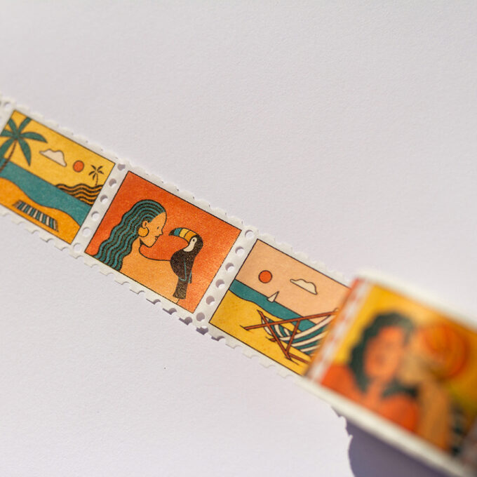 Summer - Stamps washi tape – Image 4