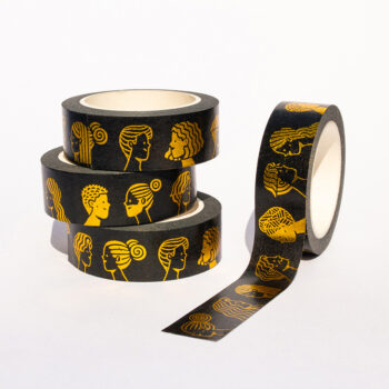 Golden Portraits - Foil washi tape