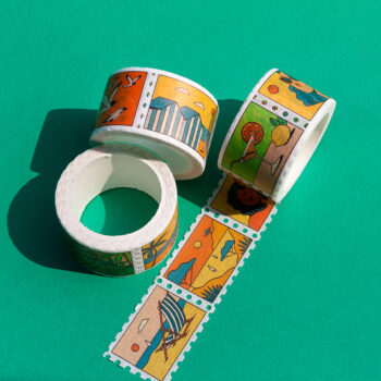 Summer - Stamps washi tape