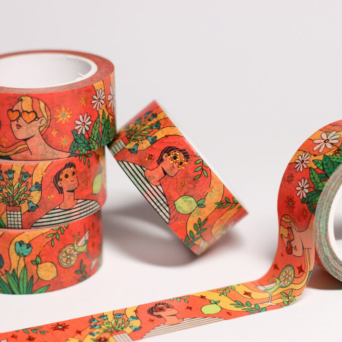 Sun - Foil washi tape – Image 2