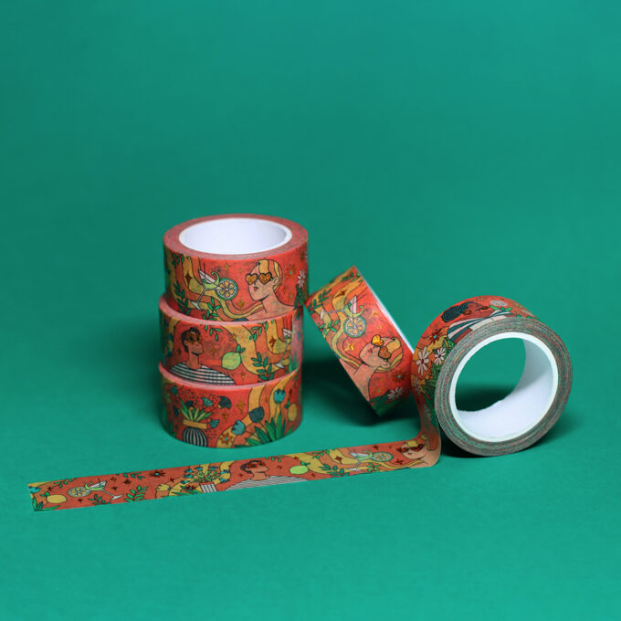 Sun - Foil washi tape – Image 5