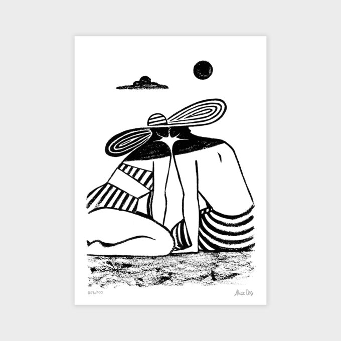 Le Baiser sous le Parasol