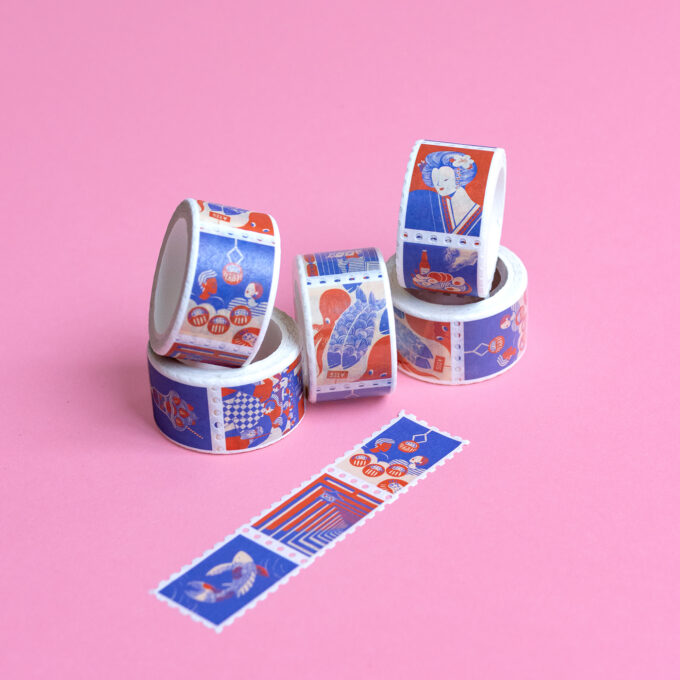 Japan - Stamps washi tape