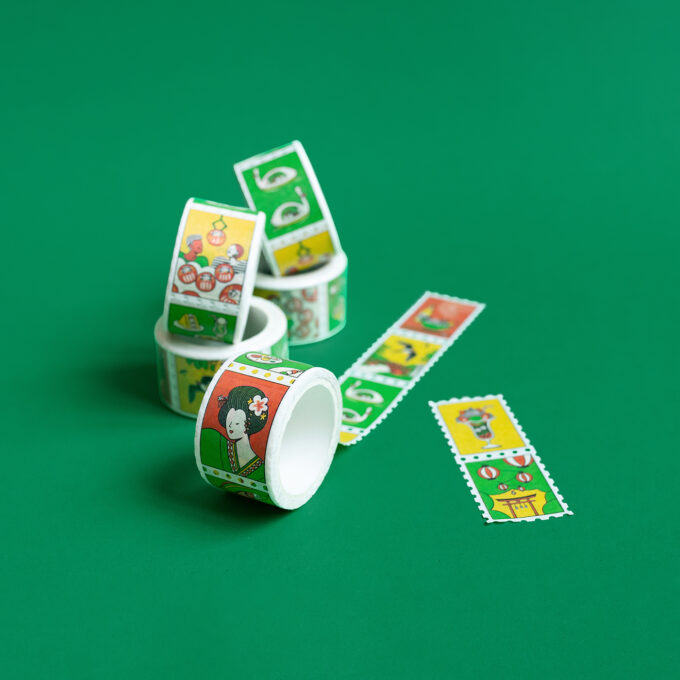 Japan - Stamps washi tape – Image 2