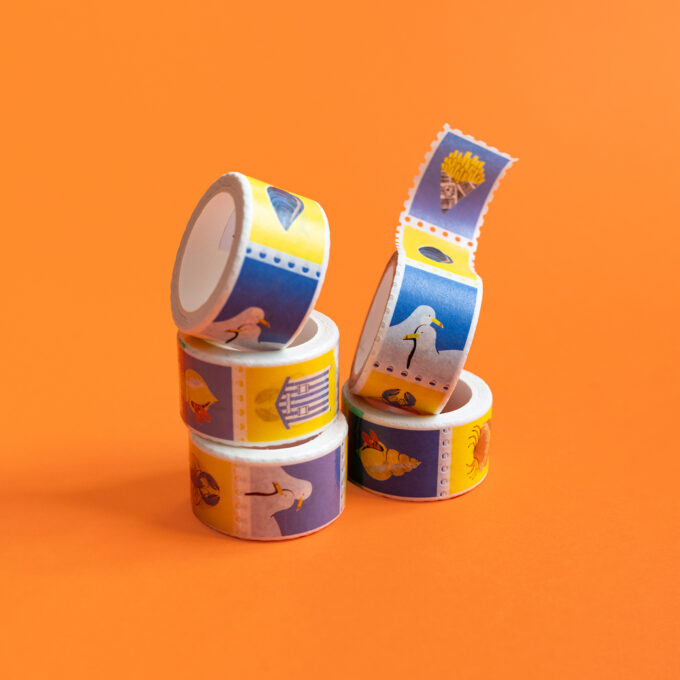 Marée Haute - Stamps washi tape – Image 4